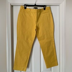 Super cute canary yellow pencil trousers